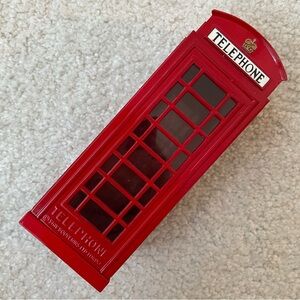 Red Telephone Booth/Box Coin Bank